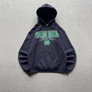 Vintage Y2K Champion Notre Dame Fighting Irish Hoodie